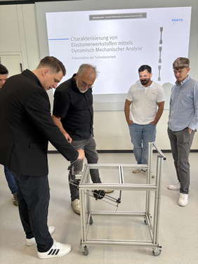 SuS bei der Präsentation