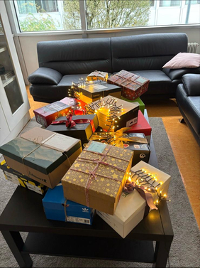 Die schön verpackten Geschenke